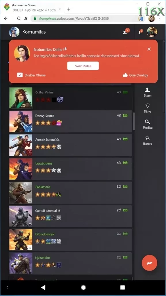 Pratinjau antarmuka 116x — aplikasi APK resmi Android v2.5.6